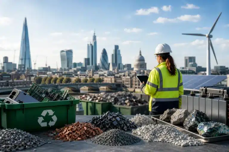 UK Critical Minerals Strategy 2035: What the Recycling Ambition Means for London