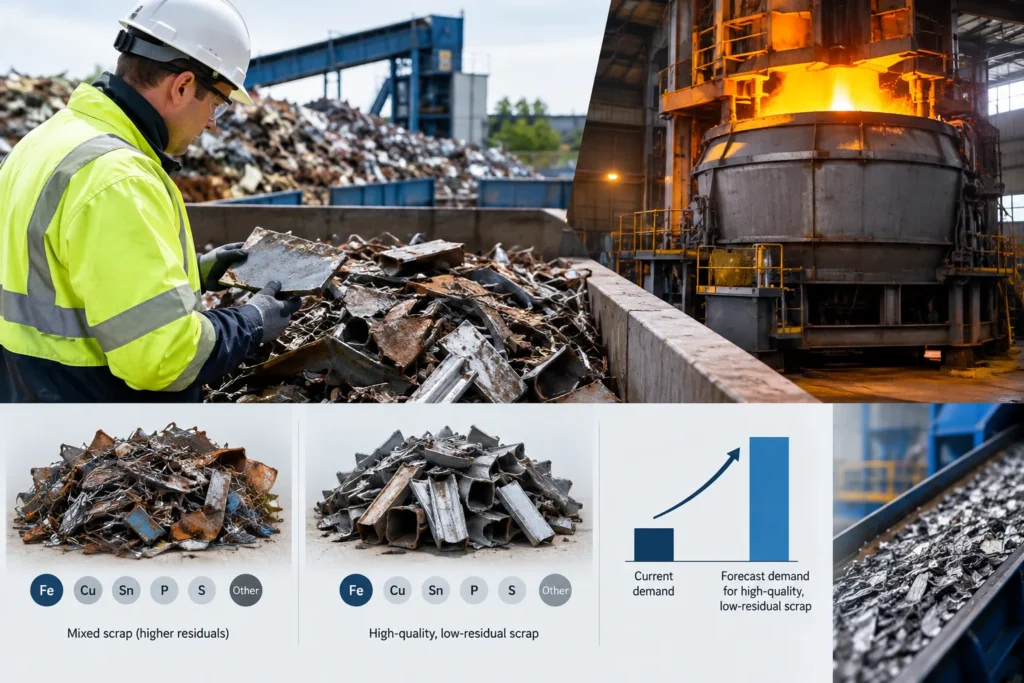 Why scrap quality matters as much as quantity — Could electric arc furnaces reduce the UK’s reliance on imported steel?