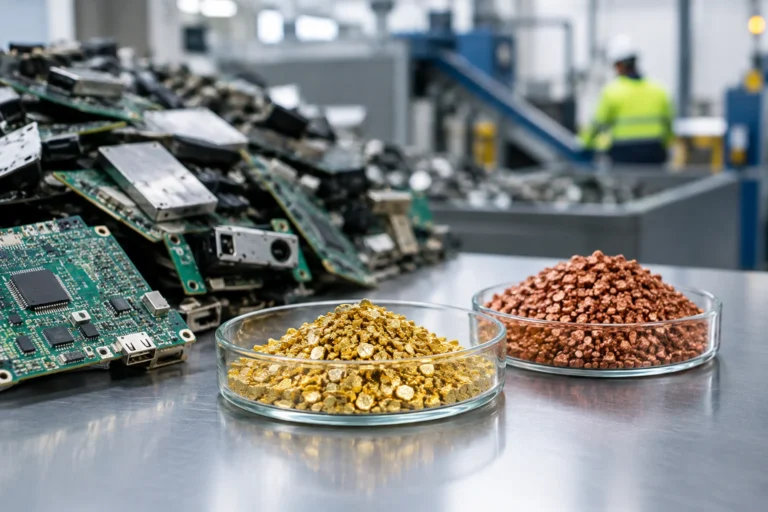 Gold and copper recovery from e-waste: the Edinburgh licence explained